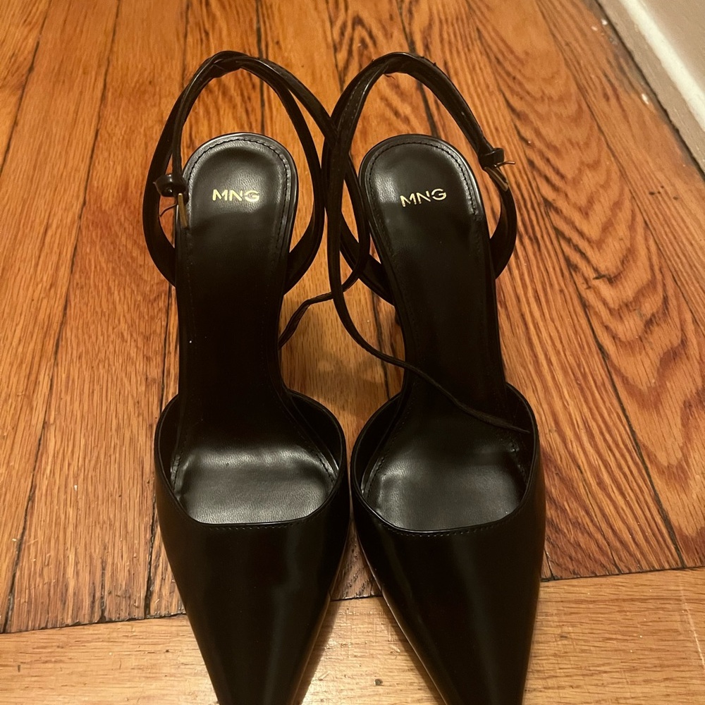 Mango Black Heels